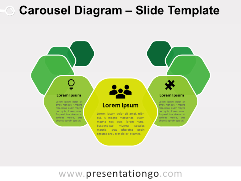 Free Carousel Diagram for PowerPoint