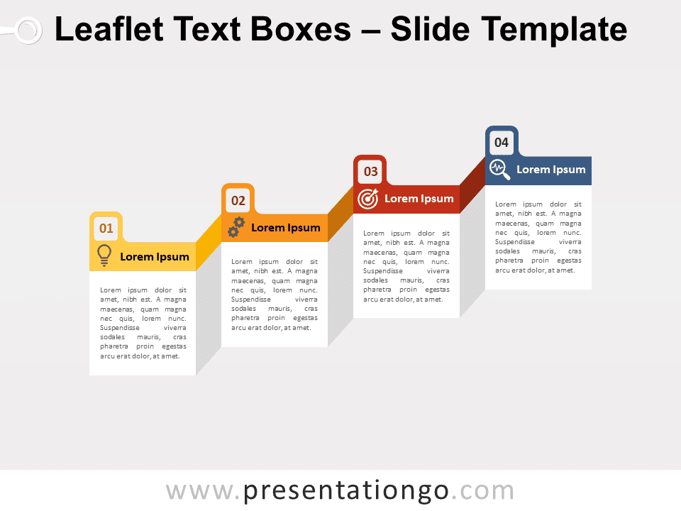 Free Leaflet Text Boxes for PowerPoint